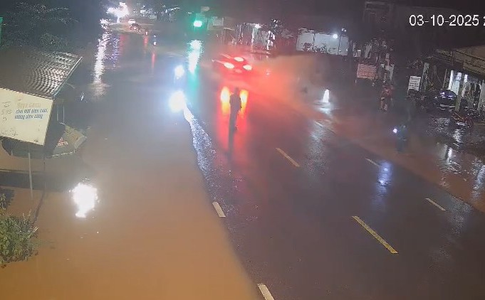 Hiện trường xảy ra vụ tai nạn (Ảnh: MXH)