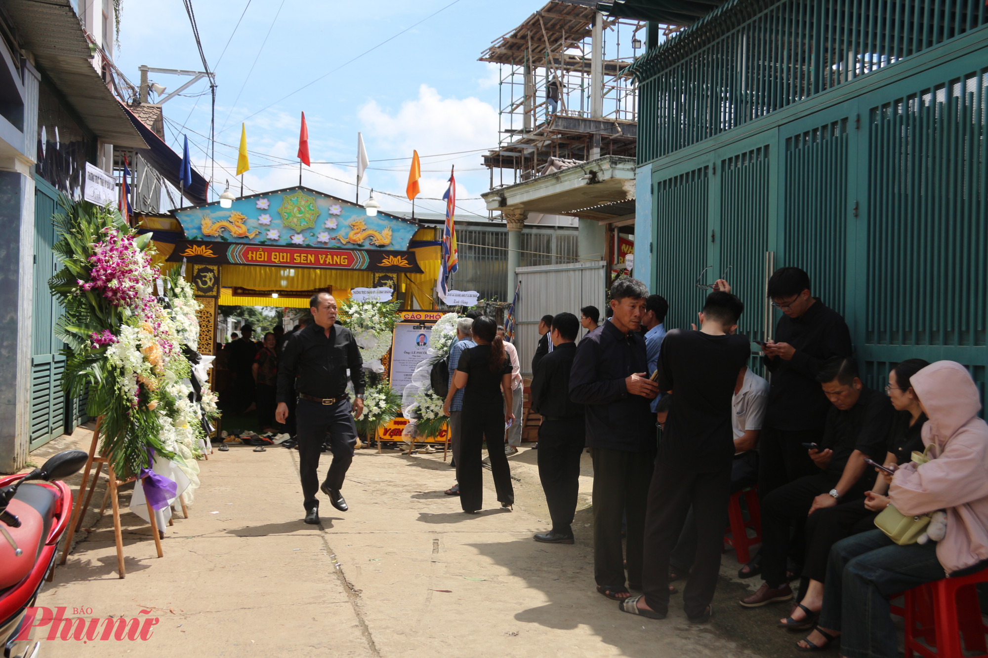 căn nhà nhỏ ở số 129/10 Ama Khuê (phường Tân Lập, tỉnh Đắk Lắk), không khí tang thương bao trùm