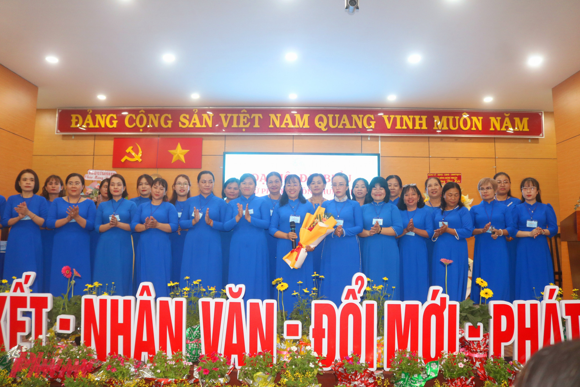 Ban chấp hành Hội LHPN phường Đông Hưng Thuận, nhiệm kỳ 2025 – 2030 ra 