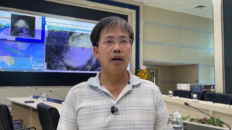 Ông Mai Văn Khiêm, Giám đốc Trung tâm Dự báo Khí tượng Thủy văn Quốc gia. Ảnh: nchmf
