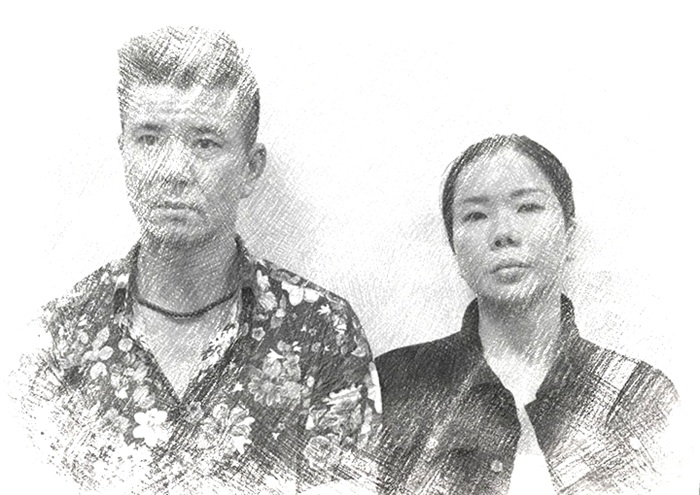 Đối tượng Lê Văn Đông và Nguyễn Thị Mai Anh - Ảnh: Bộ Công an