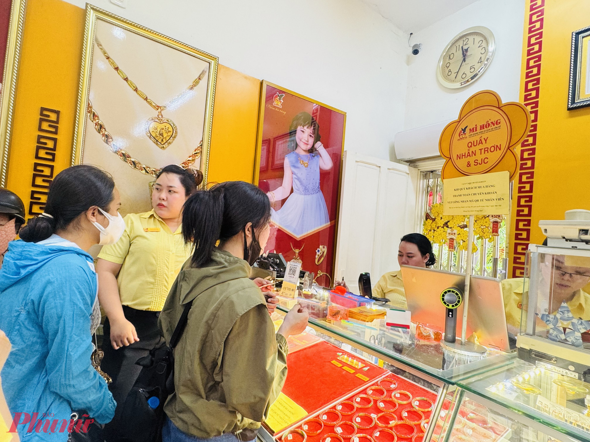 Giá vàng trong nước liên tục lập đỉnh mới - Ảnh: Thanh Hoa