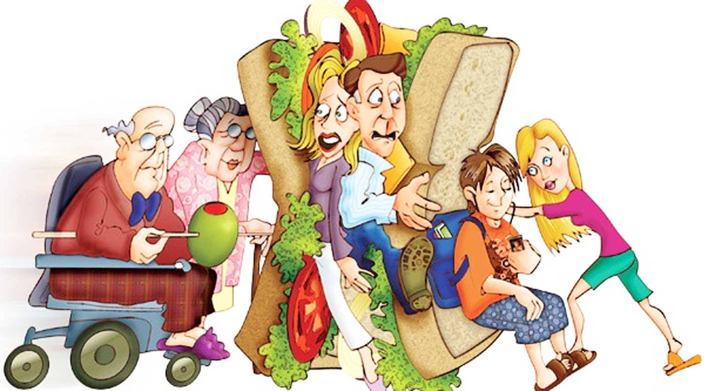 “Thế hệ bánh mì kẹp” đang gồng gánh rất nhiều trách nhiệm - Nguồn ảnh: iStock