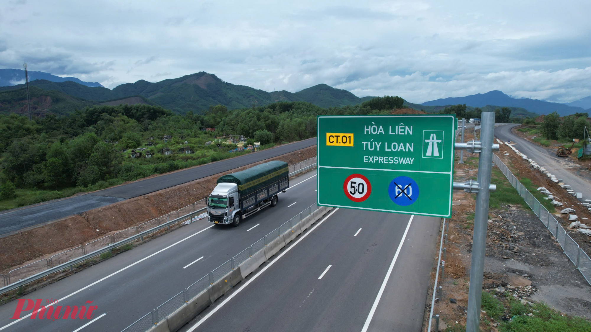 Tuyến đường tránh TP Đà Nẵng cũ đã được nâng cấp thành cao tốc Hoà Liên-Tuý Loan