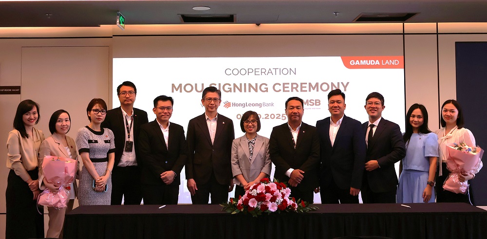 Gamuda Land Việt Nam đạt thỏa thuận mới với ngân hàng Hong Leong Bank Việt Nam và MSB, cung cấp thêm giải pháp tài chính hấp dẫn cho khách hàng - Ảnh: Gamuda Land Việt Nam
