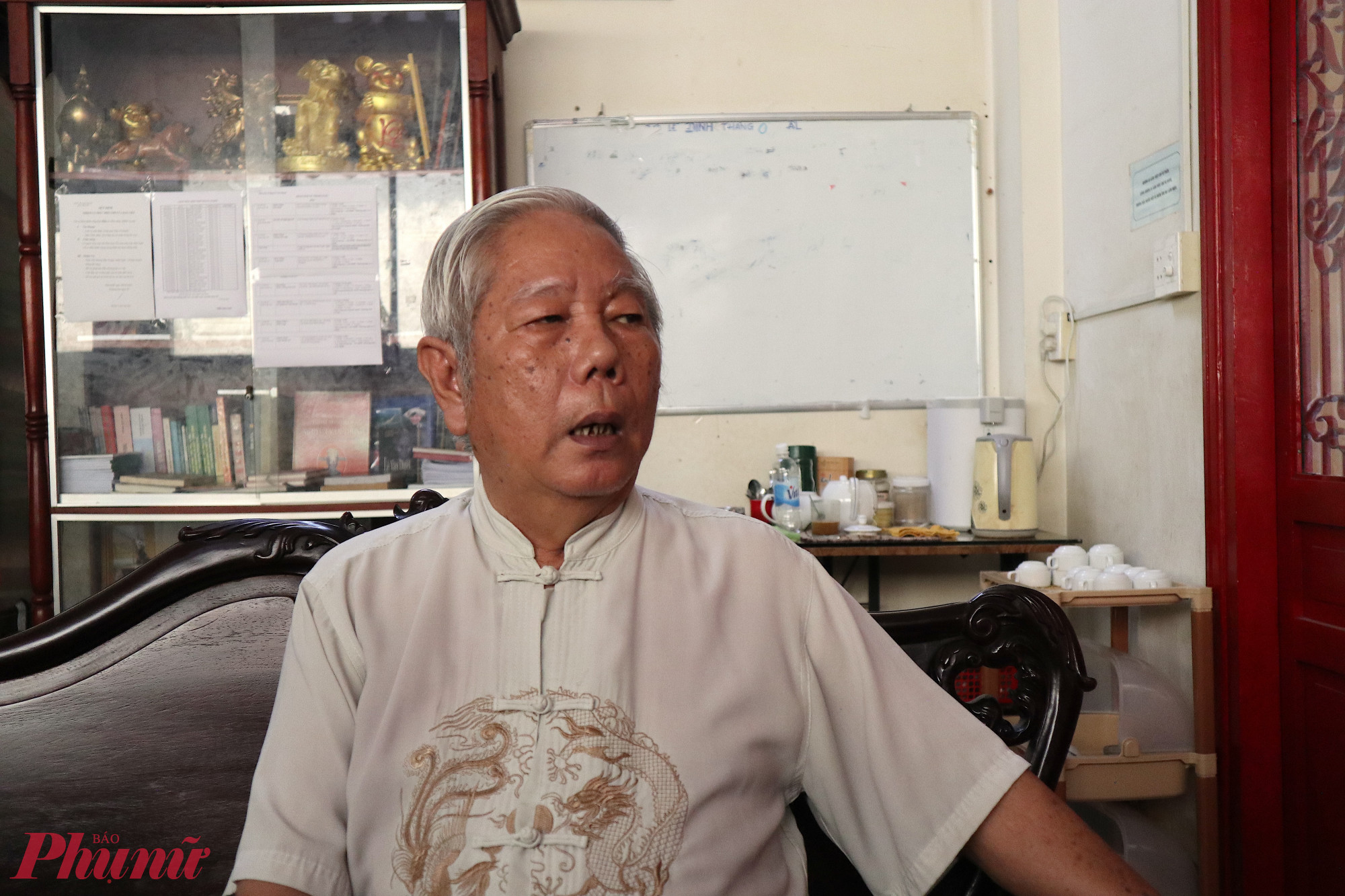 Trần Văn Sung - Trưởng ban Quý tế Lăng Ông Bà Chiểu
