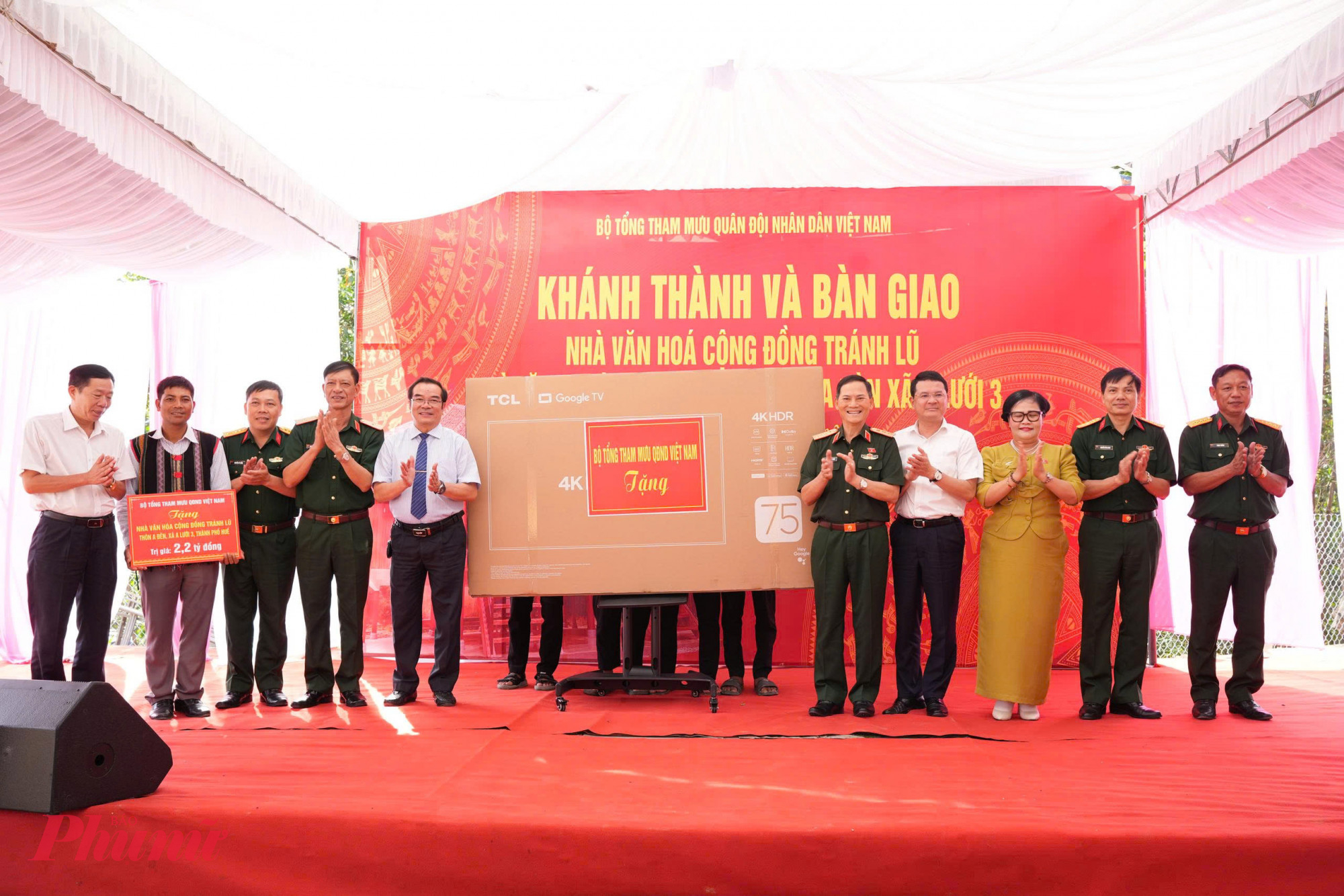             Nghi thức khánh thành bàn giao công trình 