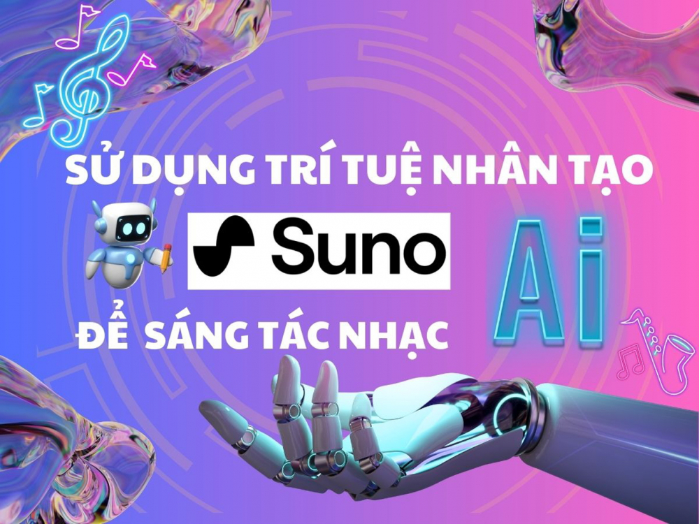 Chuyện bản quyền nhạc AI Suno AI - trí tuệ nhân tạo được sử dụng để tạo bài hát phổ biến nhất hiện nay - Nguồn ảnh: sunoai.vn