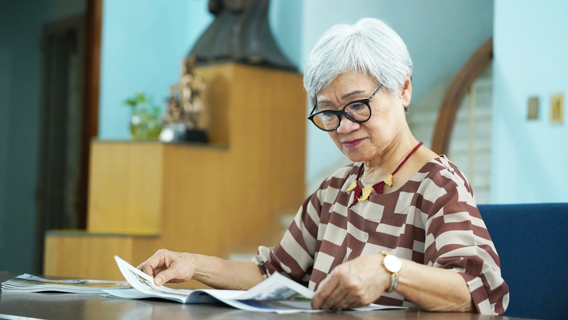 Bà Nguyễn Thế Thanh - nguyên Phó giám đốc Sở Văn hóa và Thể thao TPHCM