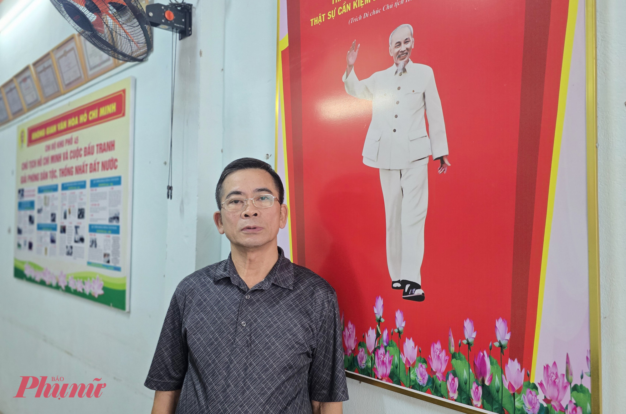 Trần Đức Nhưng - Bí thư Chi bộ Khu phố 45, phường Hạnh Thông, TPHCM