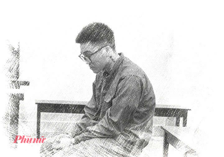 Bị cáo Duy tại tòa