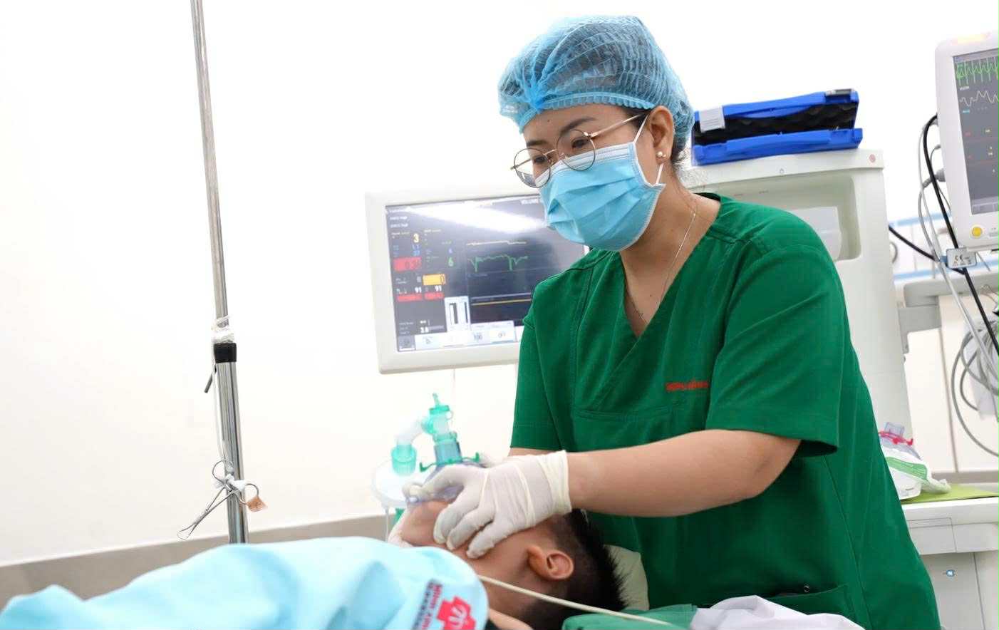 Bệnh nhân được can thiệp cấp cứu kịp thời tại Bệnh viện Đa khoa Quốc tế Minh Anh (ảnh: K. A.)