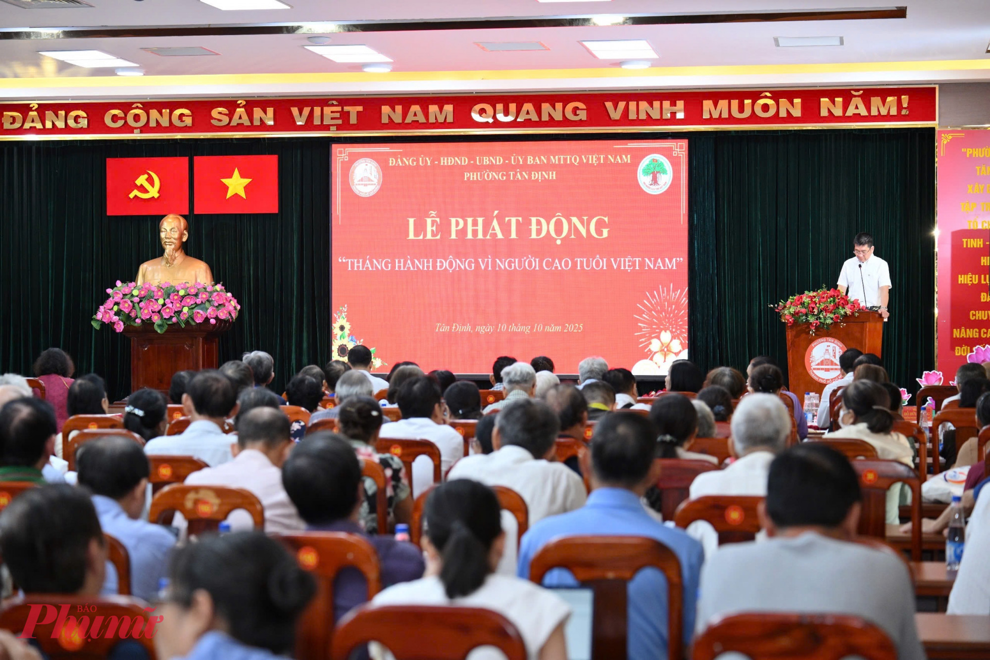 Quang cảnh buổi lễ - Ảnh: Thanh Tâm