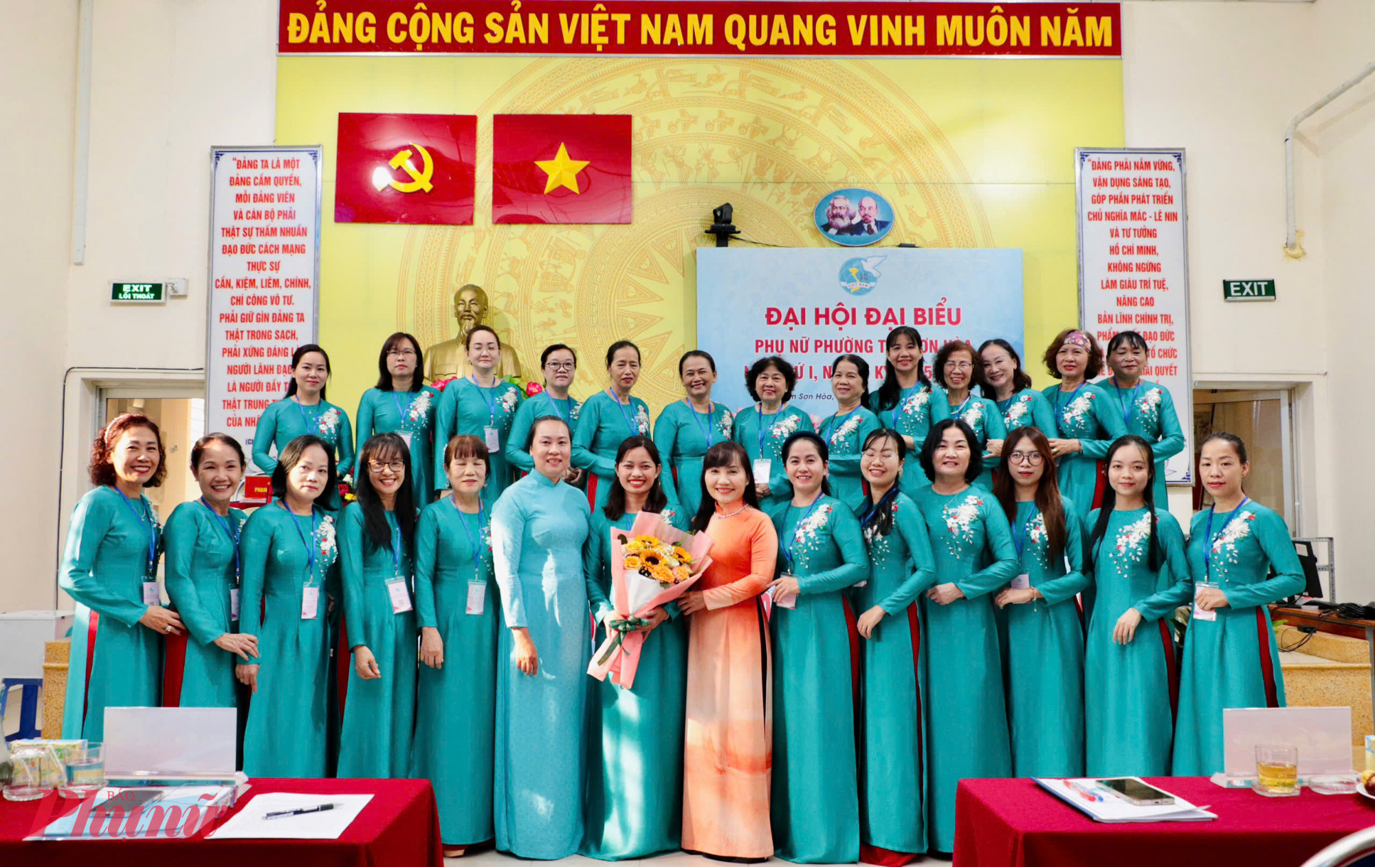 Ban chấp hành Hội LHPN phường Tân Sơn Hoà, nhiệm kỳ 2025 – 2030 ra mắt đại hội