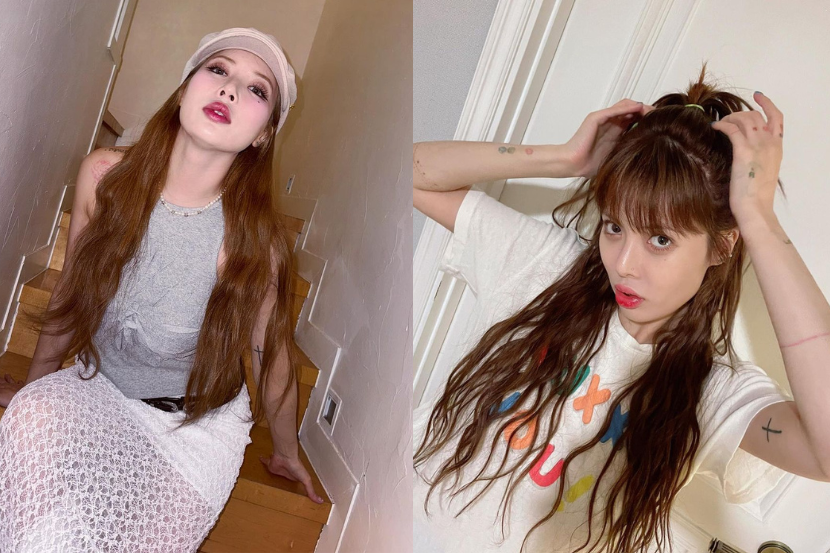 HyunA từng khiến fan sốc vì thân hình quá gầy gò. Ảnh: Mstar