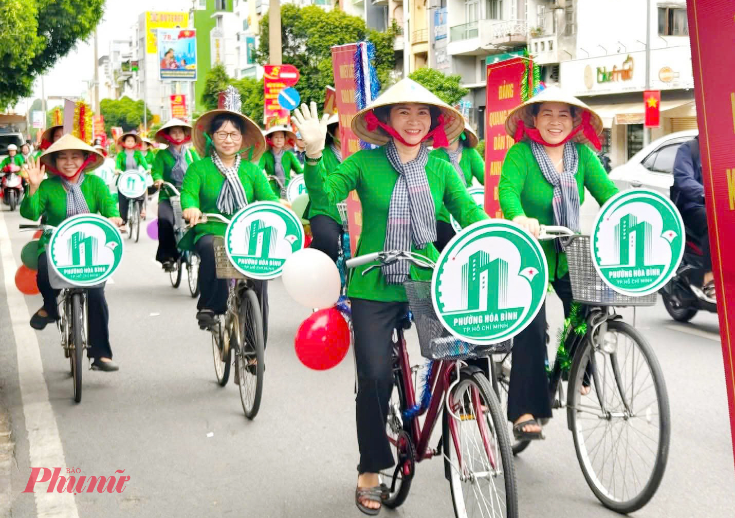 Cán bộ, hội viên, phụ nữ phường Hòa Bình quyết tâm cùng xây dựng xây phường 