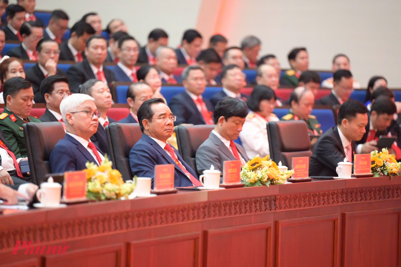 Các đại biểu tham dự Đại hội đại biểu Đảng bộ TPHCM lần thứ I - Ảnh: Ban Tổ chức Đại hội Đảng bộ TPHCM
