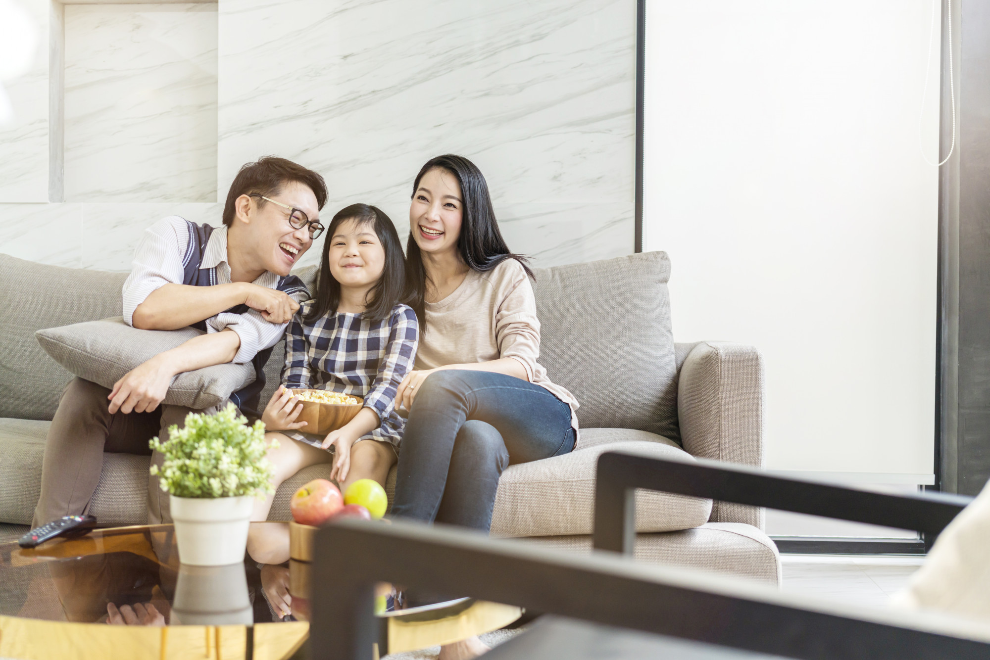 Gia đình yên vui khi các thành viên hòa hợp, vui vẻ. Ảnh minh họa: Freepik