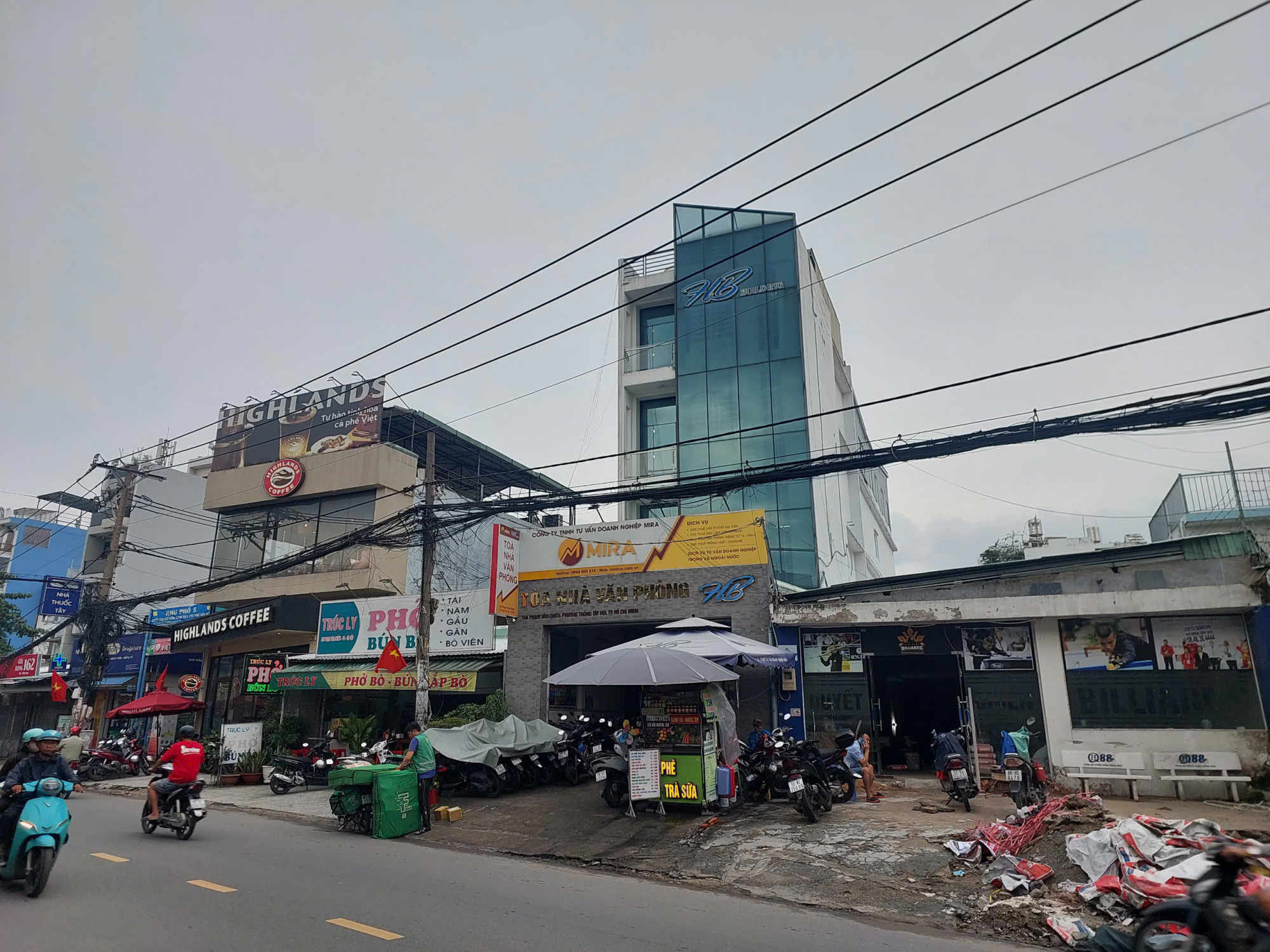 Tòa nhà nơi Công ty Ngân 98 đặt trụ sở. Ảnh: Minh Mẫn