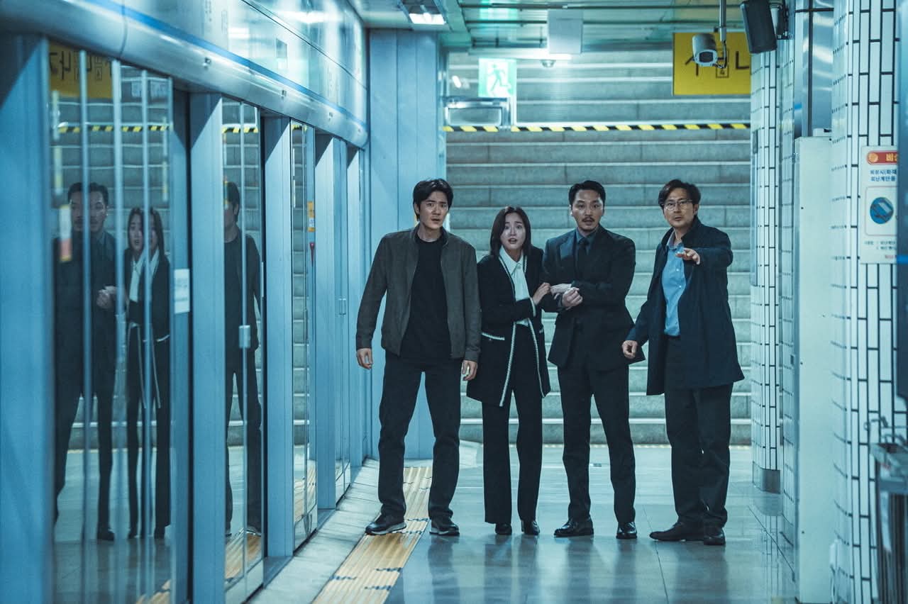 Phim Run to the West, bộ phim điện ảnh đầu tiên của Hàn Quốc có diễn viên AI. Ảnh: KoreHeral