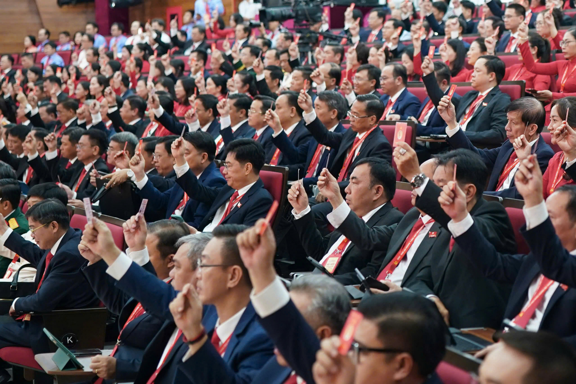 Bí thư Thành ủy Trần Lưu Quang: TPHCM phải vươn tầm khu vực và thế giới Các đại biểu tham dự Đại hội đại biểu Đảng bộ TPHCM lần thứ I - Ảnh: Ban Tổ chức Đại hội Đảng bộ TPHCM