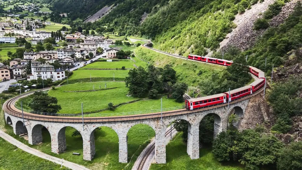 Ảnh: Bernina Express