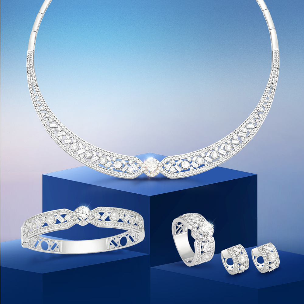 Bộ sưu tập Timeless Diamond của PNJ sở hữu những viên kim cương tinh tuyển từ nguồn cung uy tín hàng đầu - Ảnh: PNJ
