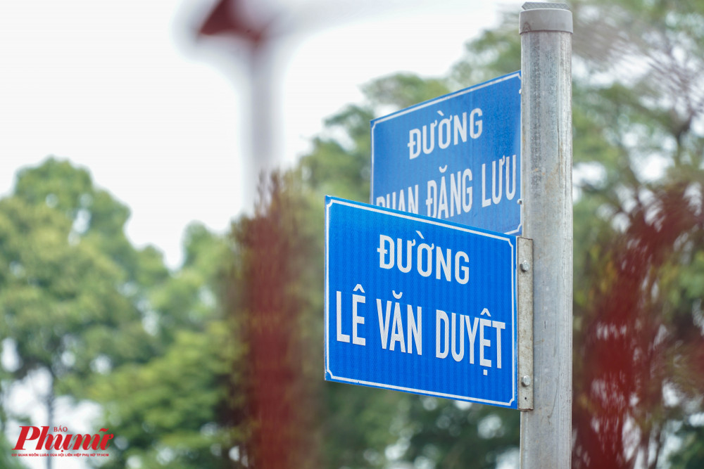Tên Lê Văn Duyệt được sử dụng đặt tên đường
