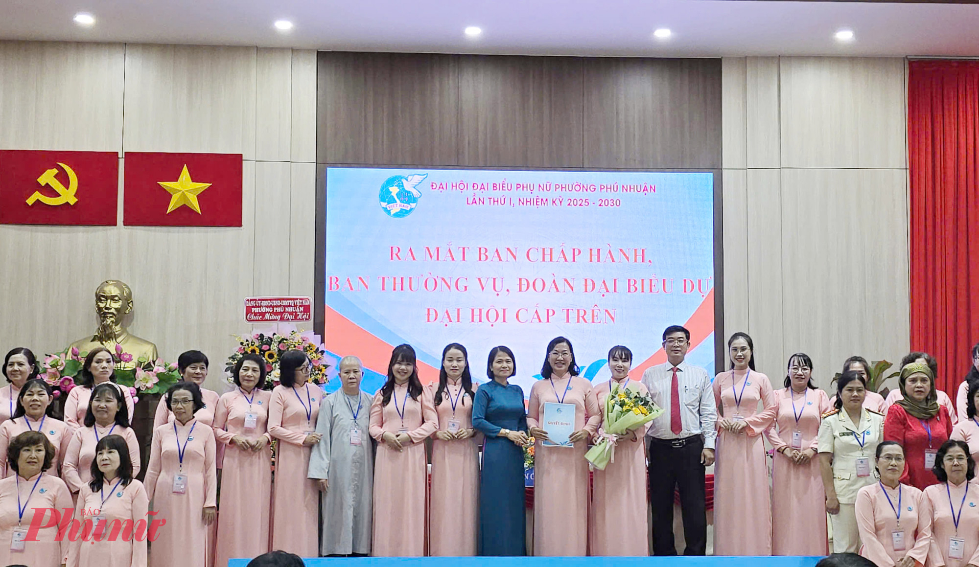 Bà Lê Thị Thanh Thảo - Chủ tịch Hội LHPN phường Phú Nhuận - đươc chỉ định giữ chức Chủ tịch Hội LHPN phường Phú Nhuận, nhiệm kỳ 2025 - 230 