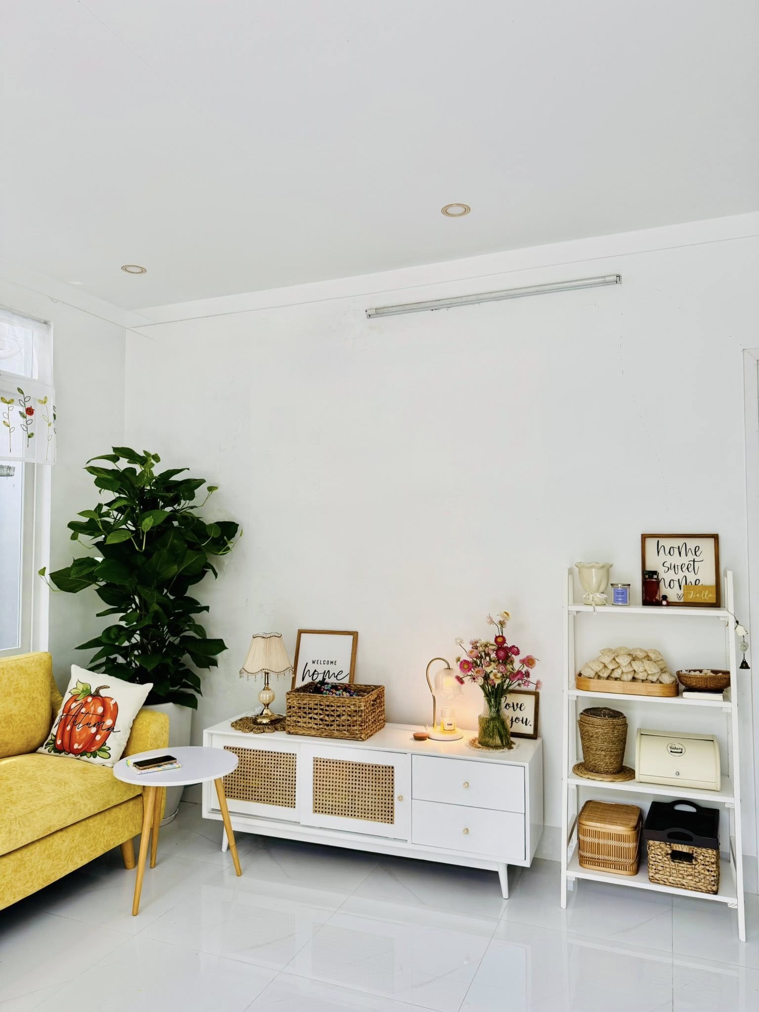 Câu chuyện tình yêu: Một thập kỷ chiều chuộng yêu thương Góc nhỏ bình yên của tổ ấm được chị Ngọc tự tay bày trí - - Ảnh do nhân vật cung cấp