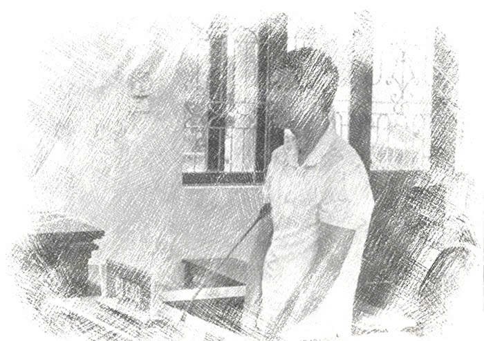 Bị cáo Thành tại phiên tòa phúc thẩm - TH