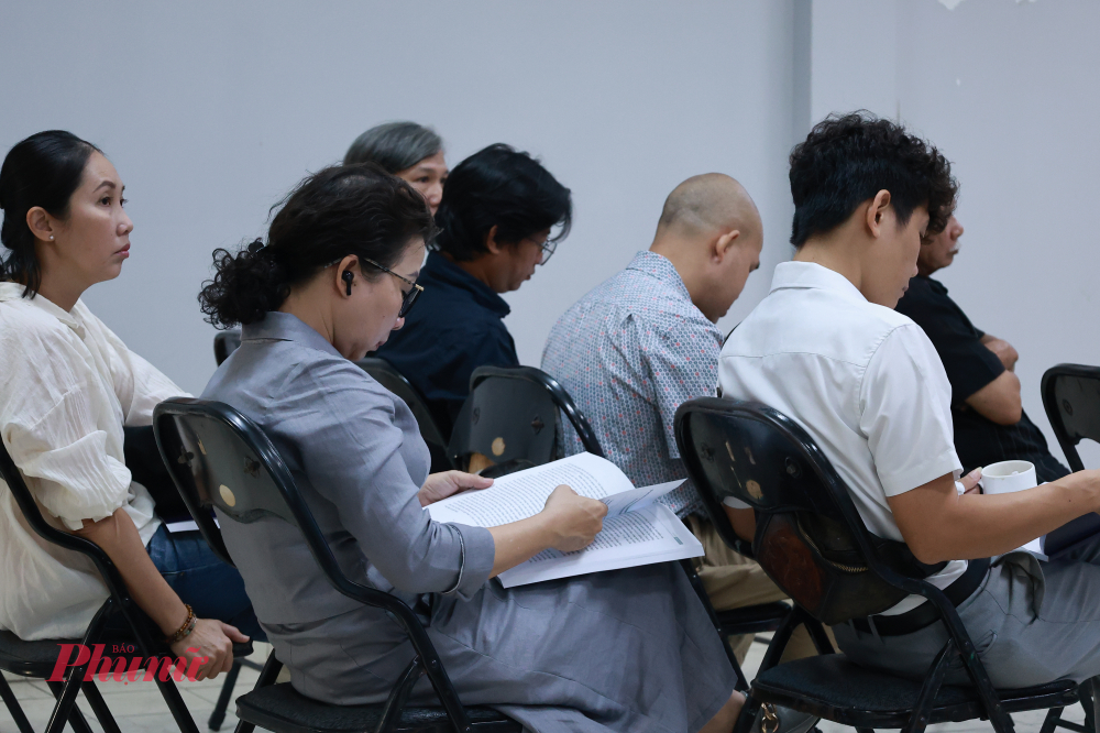 Những nhà sáng tạo nghệ thuật tham gia buổi toạ đàm
