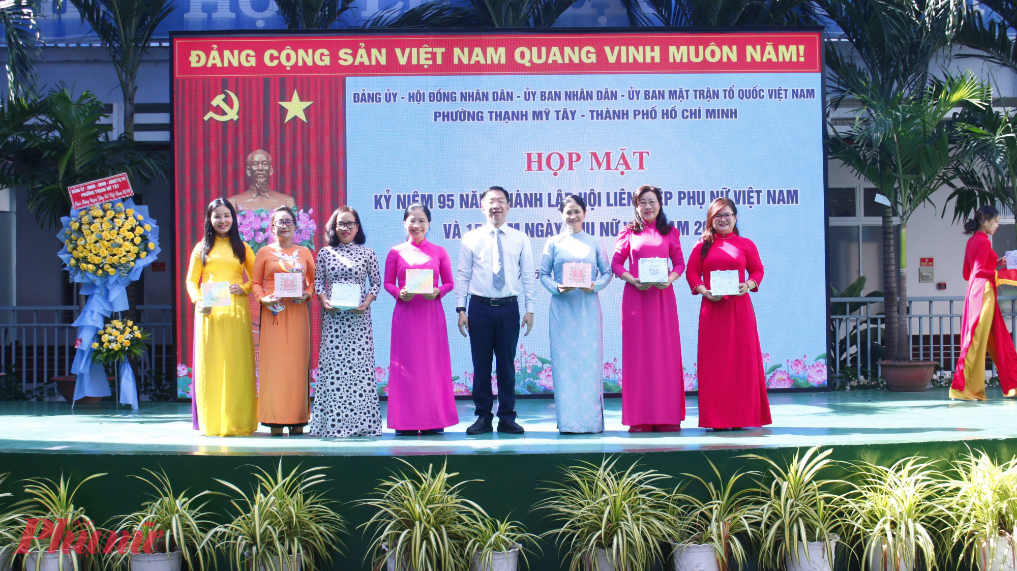 ông Lê Trần Kiên – Bí thư Đảng ủy phường Thạnh Mỹ Tây 