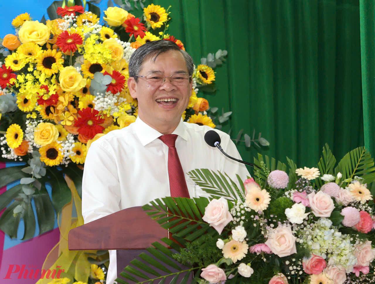 Ông Trương Cảnh Tuyên - Chủ tịch UBND TP Cần Thơ phát biểu. Ảnh: Trung Phạm