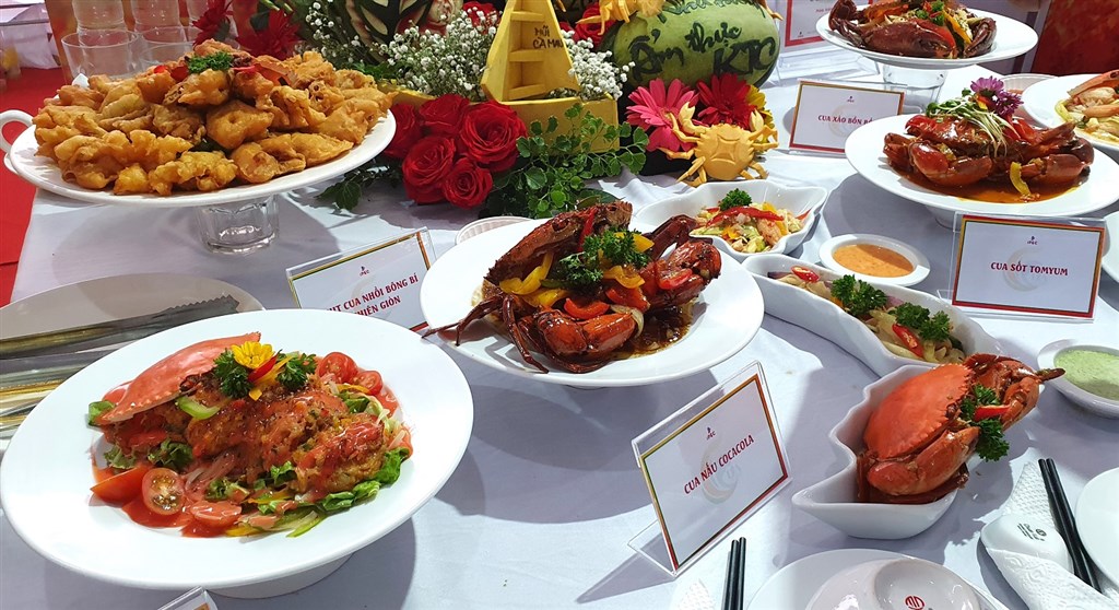 Ngày hội cua Cà Mau - sẽ tổ chức trưng bày, trình diễn, chế biến món ăn ngon từ cua Cà Mau…  Ảnh: Cổng điện tử tỉnh Cà Mau