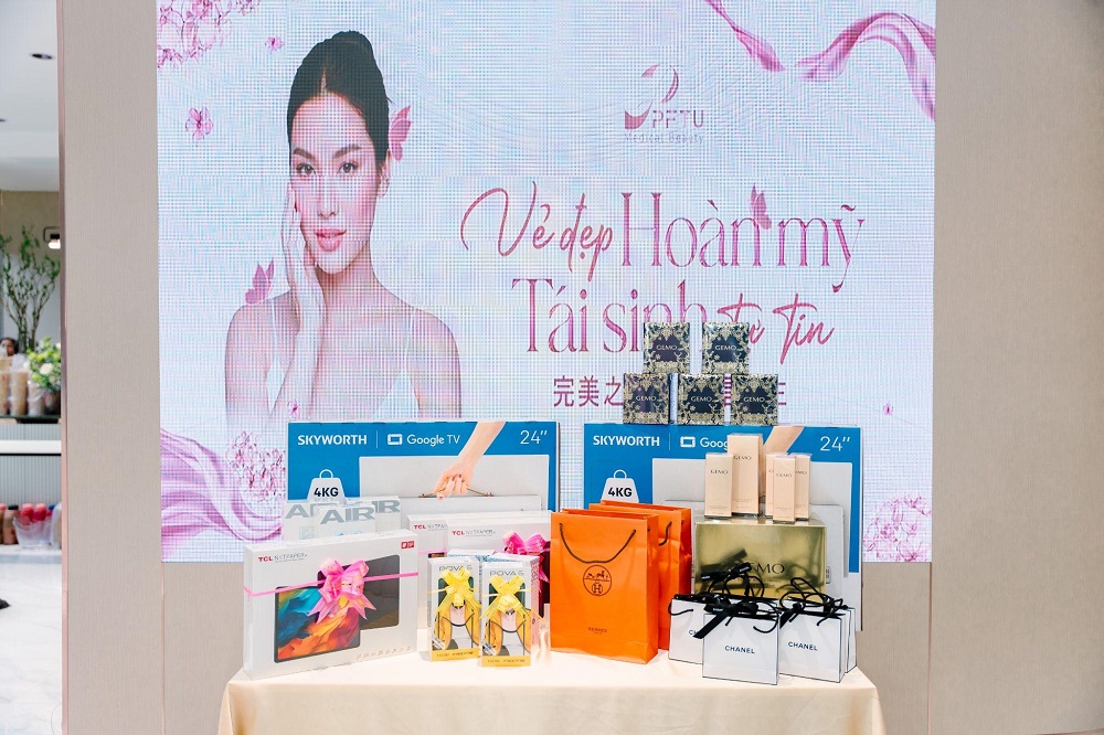 Các phần quà tri ân được Perfect-U chuẩn bị dành riêng cho khách mời