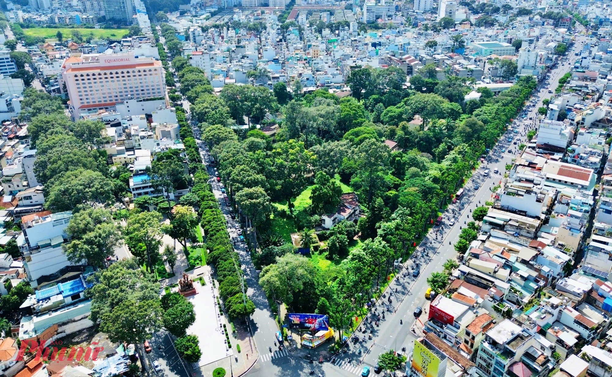  Khu đất này rộng gần 3,7ha, từng là dinh thự của gia tộc Chú Hỏa, bên trong được trồng nhiều cây xanh
