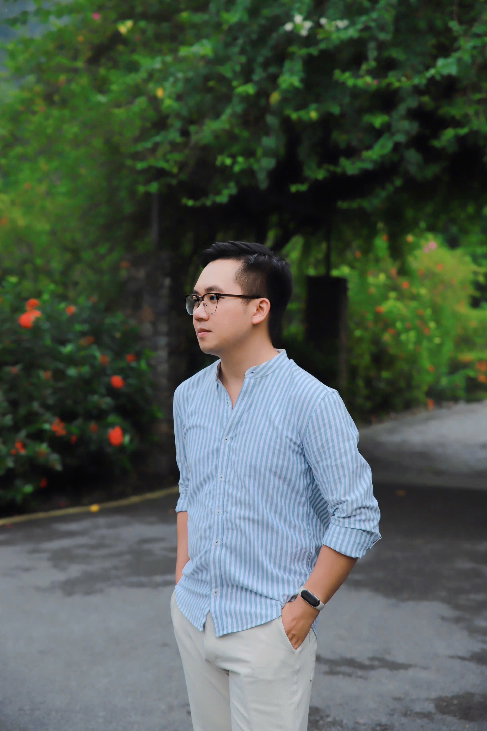 Thầy giáo tiếng Anh Trần Văn Thành với ước mơ sỡ hữu nhà Hà Nội ngày càng xa tầm với - Ảnh: Nhân vật cung cấp