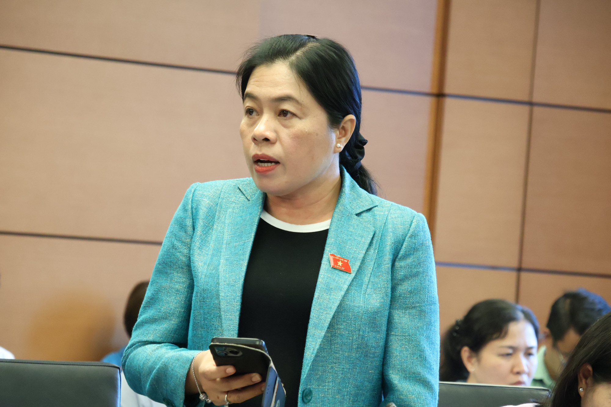 Đại biểu Quốc hội Nguyễn Trần Phượng Trân - ảnh: Văn Nguyễn