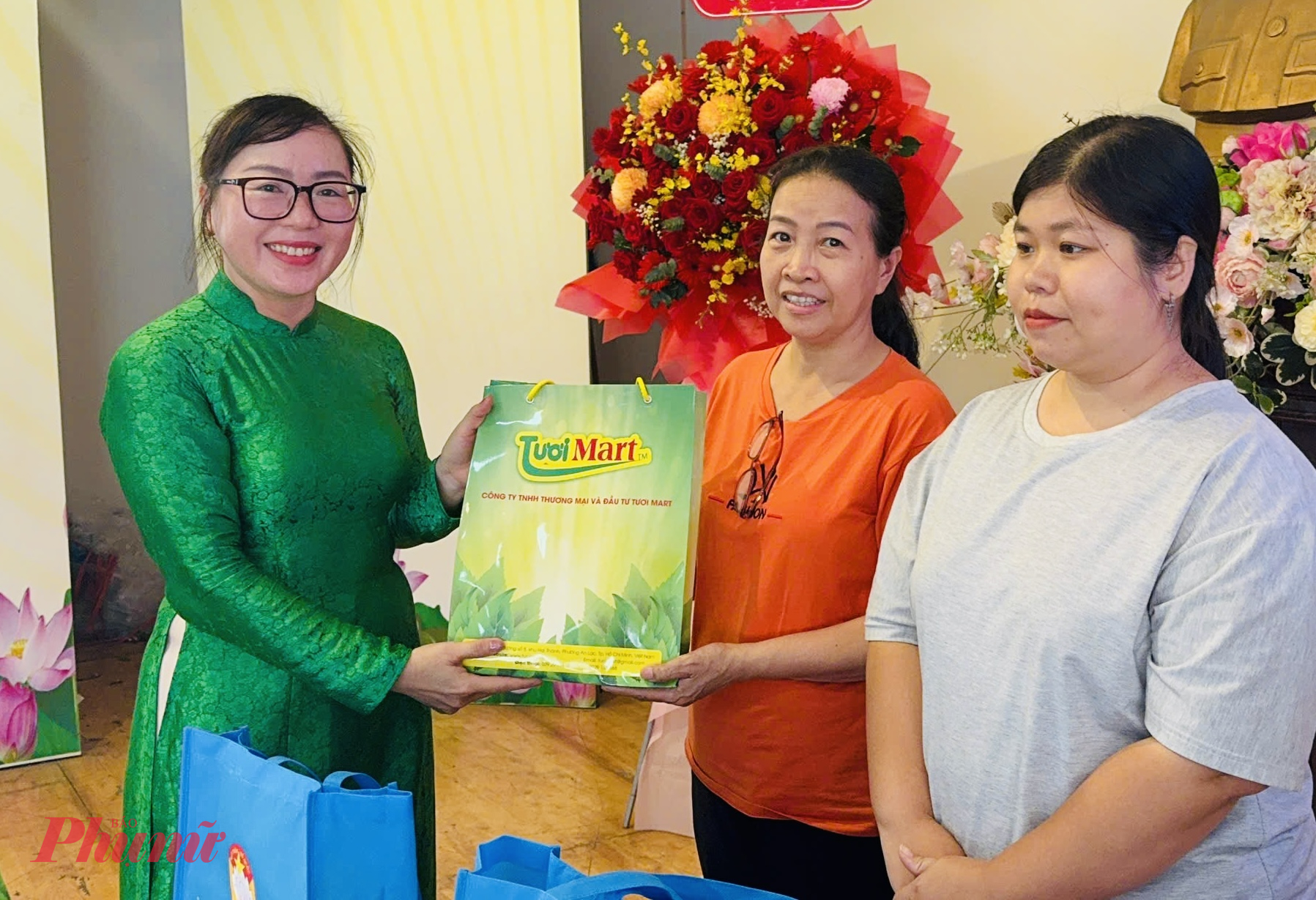 bà Trương Thị Hương – Chủ tịch Hội LHPN phường Bảy Hiền 