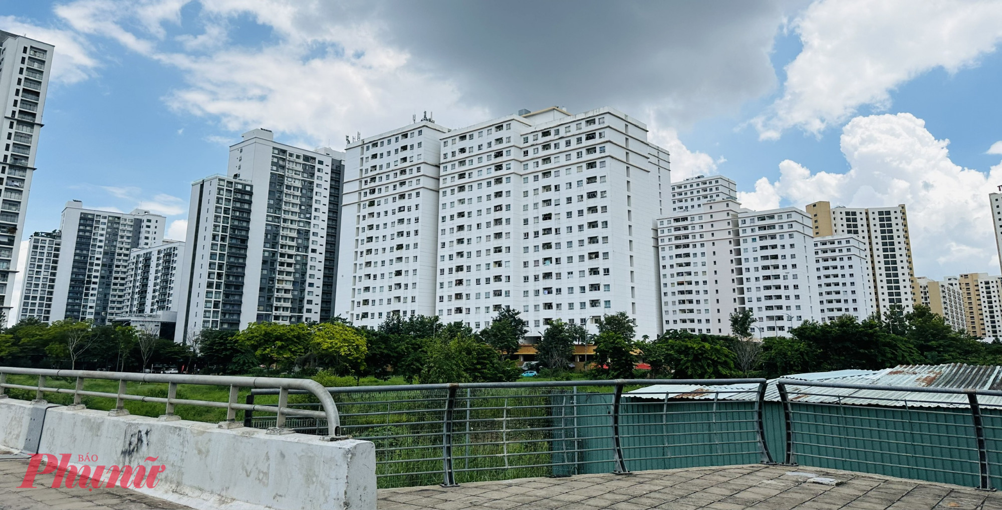 Một khu nhà ở tại TPHCM