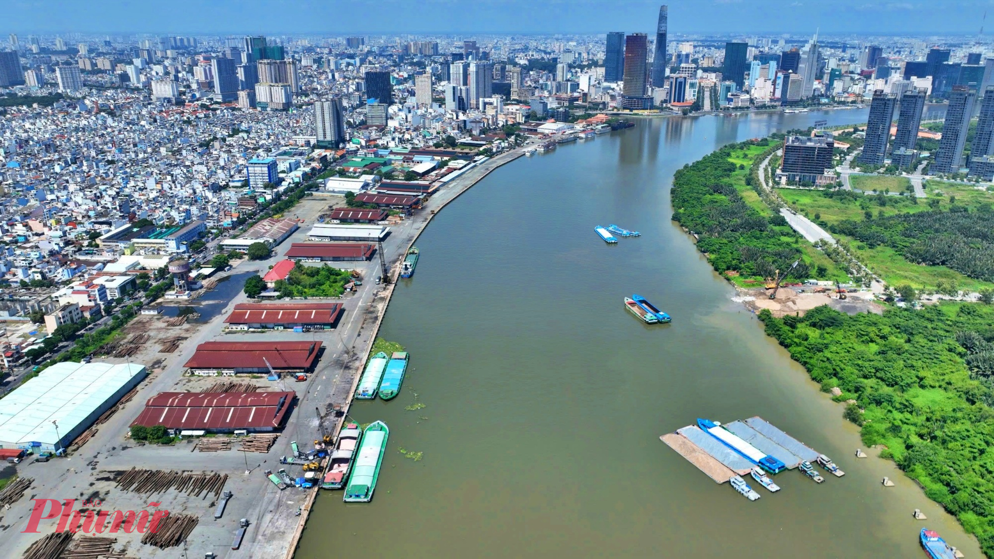 Khu đất ven sông Sài Gòn sẽ có diện mạo mới trong tương lai - Ảnh: Nguyễn Văn