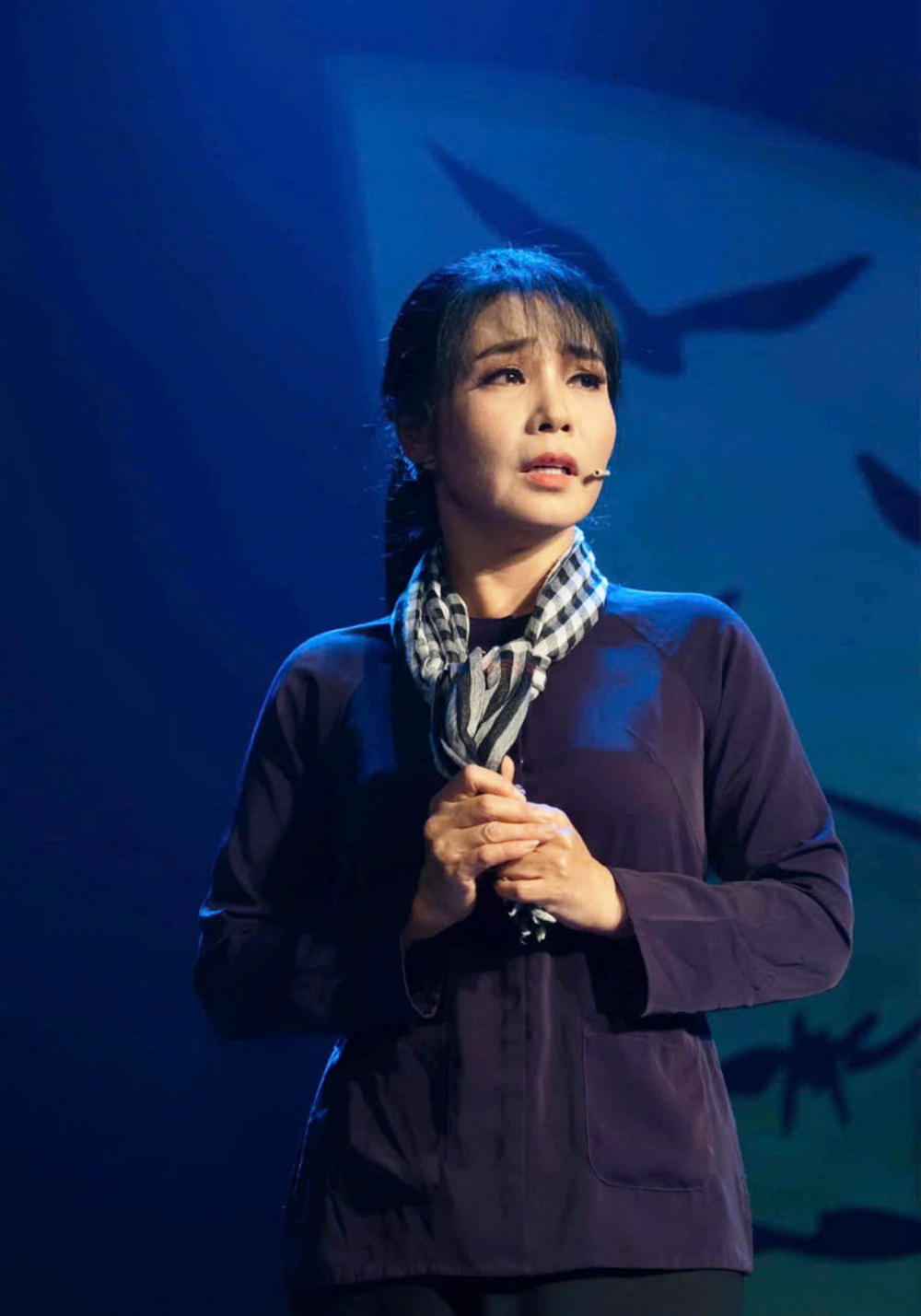 Thể hiện lòng yêu nước qua những điều tốt giản dị Nghệ sĩ ưu tú Đặng Thanh Nga - giảng viên Khoa Sân khấu, Trường cao đẳng Văn hóa Nghệ thuật TPHCM - luôn truyền ngọn lửa yêu nước cho các thế hệ sinh viên - Ảnh do nhân vật cung cấp