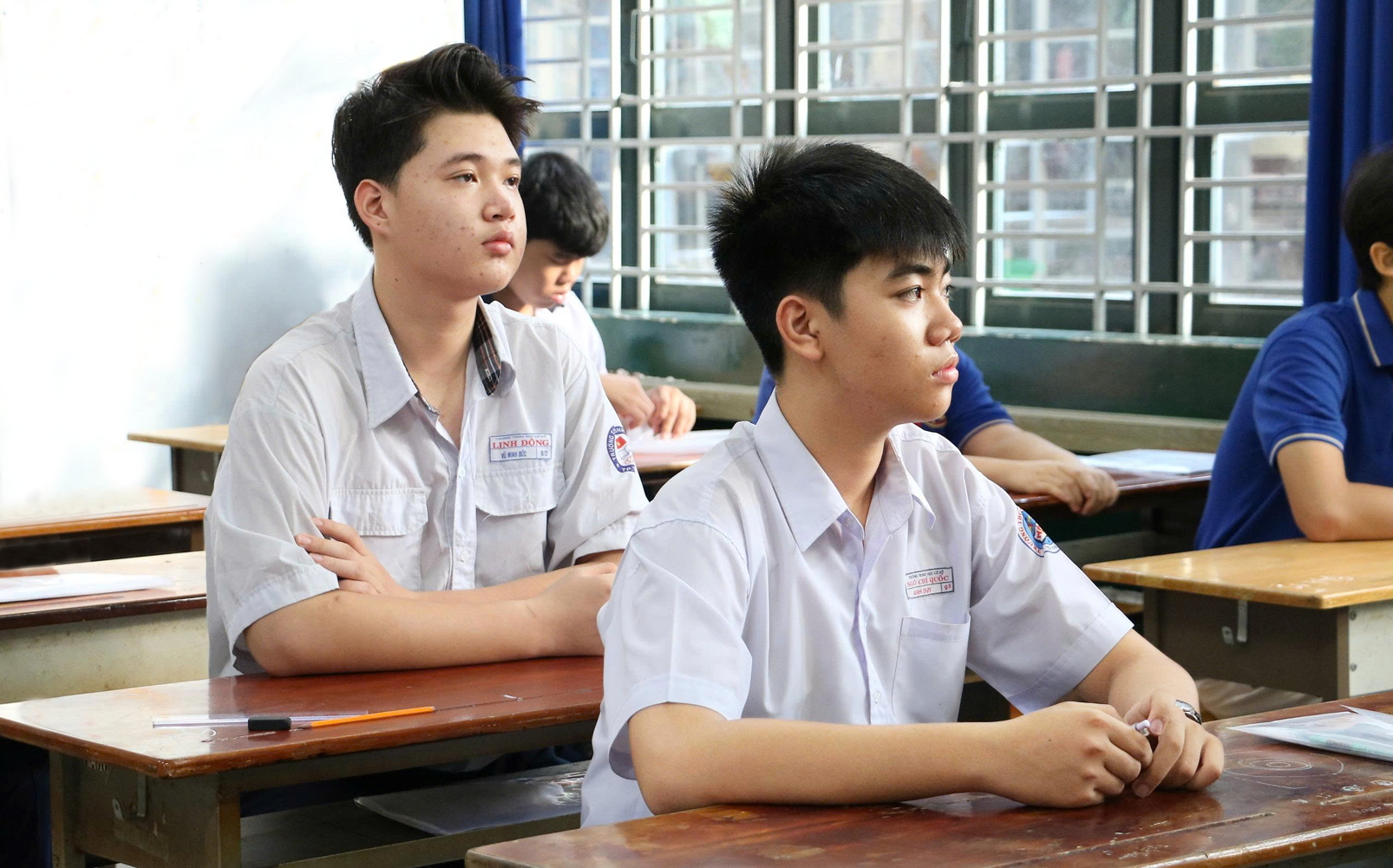 Thí sinh tham dự kỳ thi tuyển sinh lớp Mười năm 2025 tại TPHCM