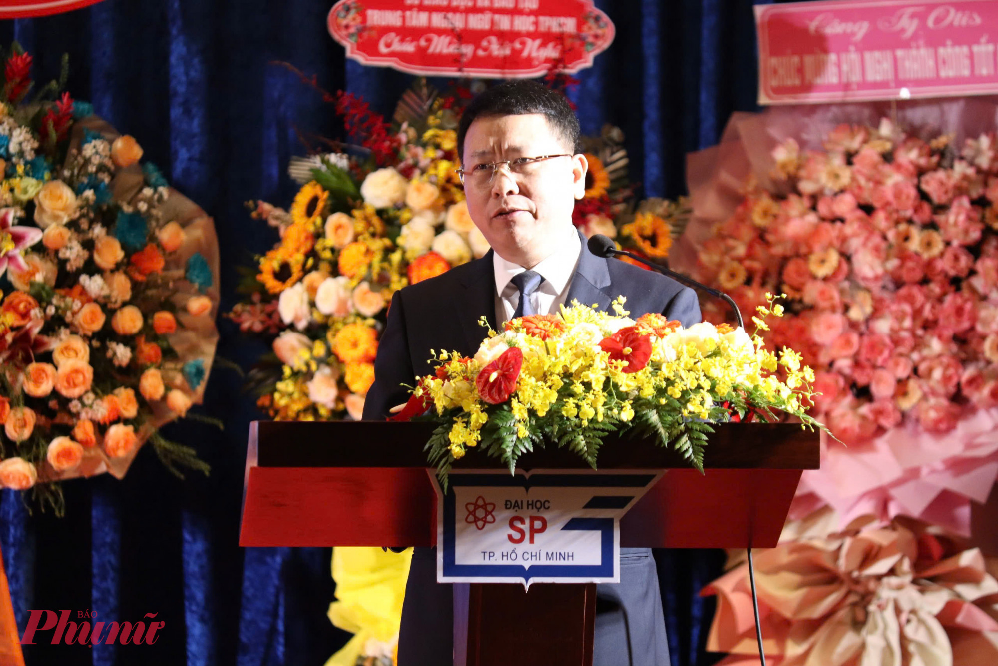 Ông Trần Văn Đạt phát biểu chỉ đạo tại hội nghị - Ảnh: Hoàng Quỳnh