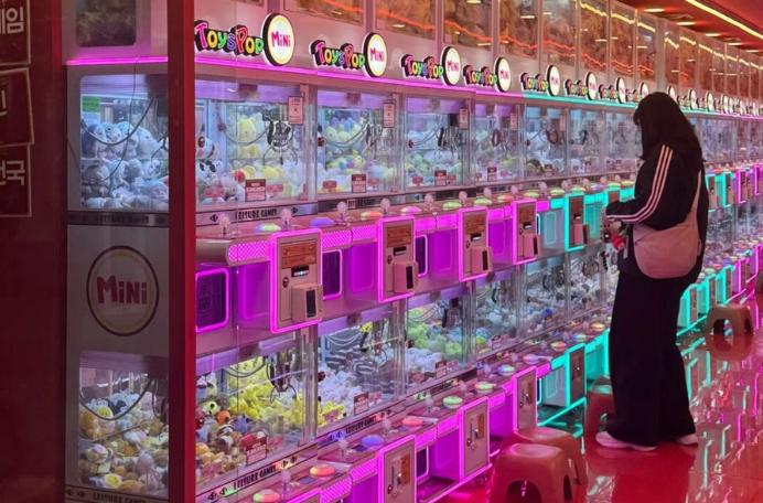Thị trường gacha của Hàn Quốc, được định giá 10 tỷ won vào năm 2022, đã mở rộng gấp năm lần lên 50 tỷ won vào năm 2024.  ẢNH: THE KOREA HERALD/ASIA NEWS NETWORK