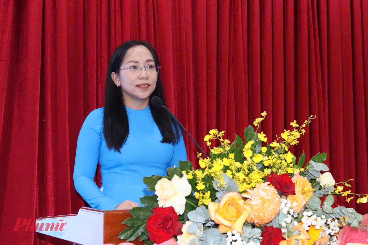 Bà Lê Thị Thúy Hà là Chủ tịch Hội LHPN phường Thủ Dầu Một, nhiệm kỳ 2025 – 2030 - Ảnh: Hội LHPN phường Thủ Dầu Một