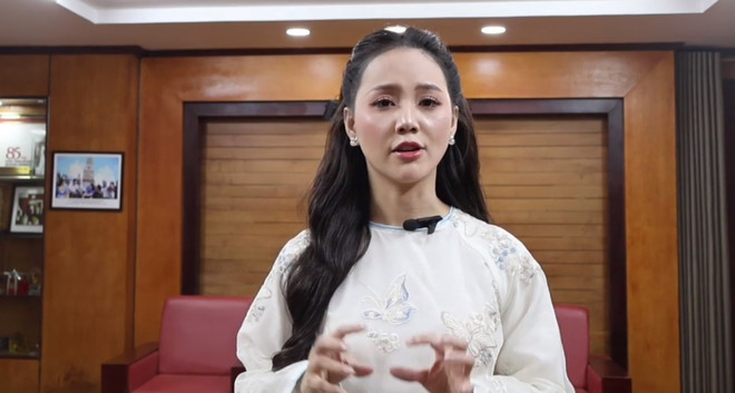 Góp ý dự thảo văn kiện Đại hội XIV của Đảng: Tiếng nói trách nhiệm của tuổi trẻ Diễn viên Minh Thu