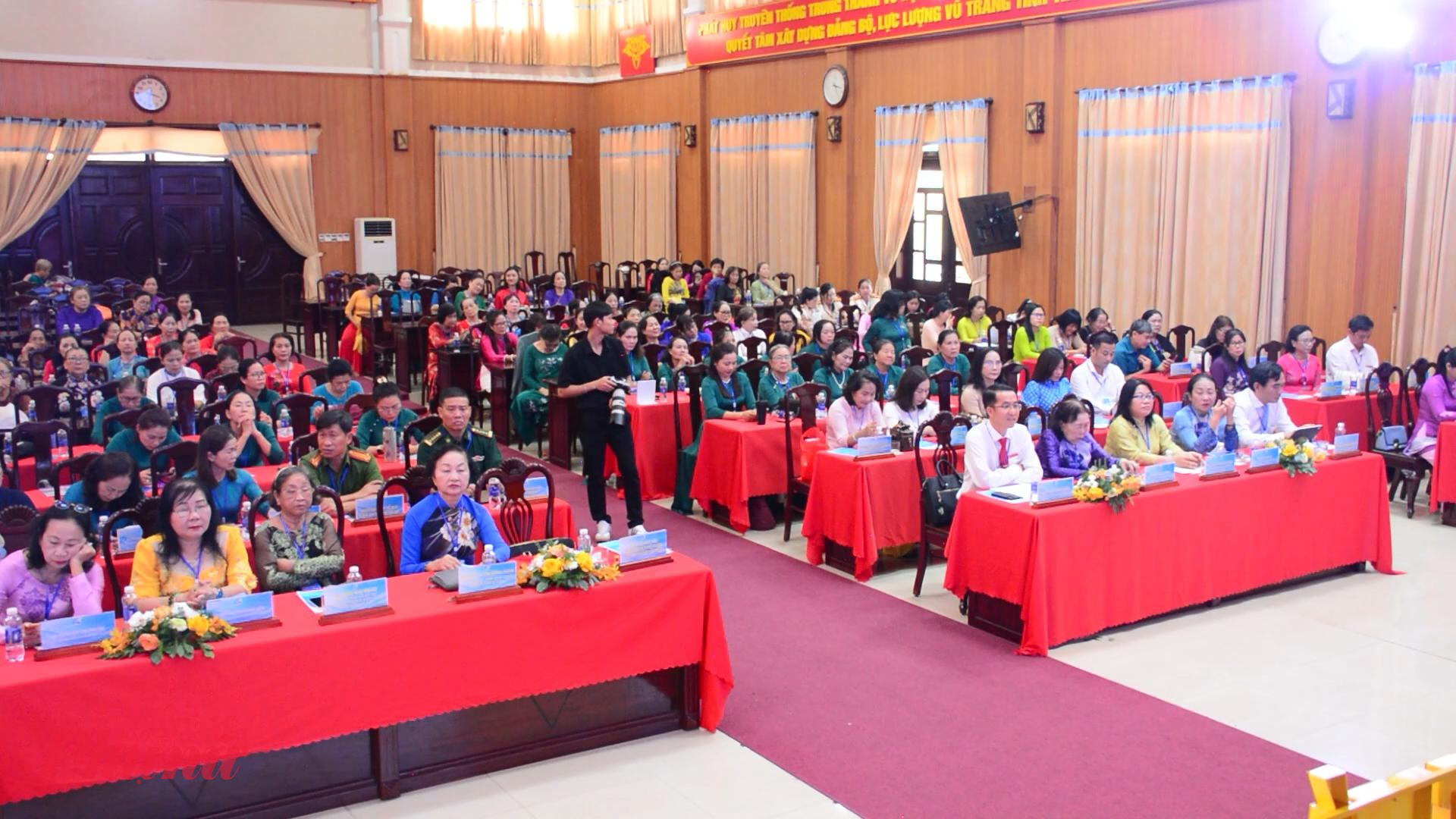 Đại hội đại biểu Phụ nữ phường Bà Rịa - Ảnh: Cẩm Na