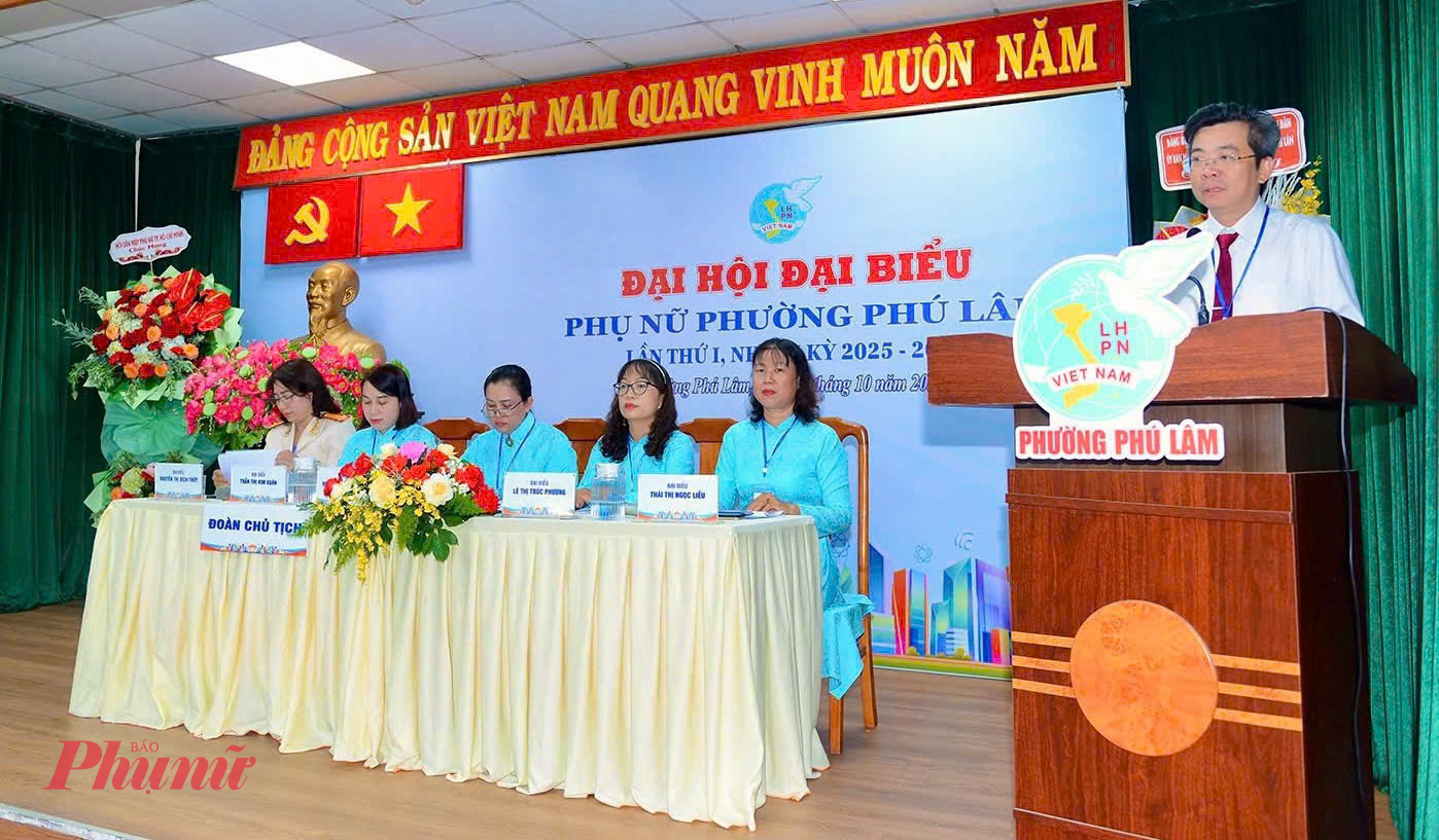 Đồng chí Đinh Huỳnh Trung – Phó Bí thư Đảng uỷ, Chủ tịch UBND phường Phú Lâm